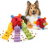 Dog Snuffle Ball, Chew Enrichment Toys for Large Medium Small Dog and Puppies, Slow Feeder Dog Treat Dispenser Puzzle Stimulation Toys Cloth Strip...