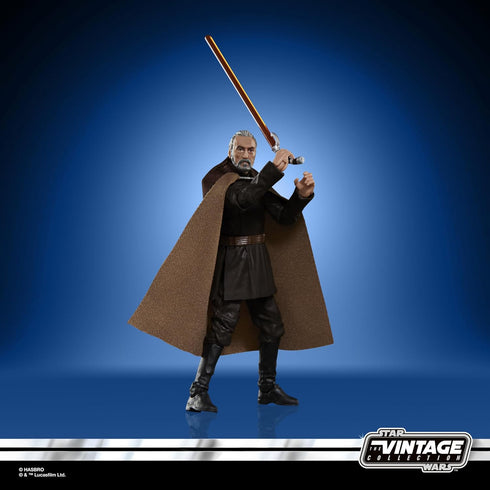 STAR WARS The Vintage Collection Count Dooku, Attack of The Clones 3.75 Inch Collectible Action Figure...