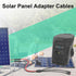 10FT 6 in 1 Solar to XT60 Anderson DC7909 DC6530 DC5525 DC5521 Extension Charge Cable 12AWG Solar Connector Adapter Kit (10FT)...