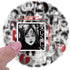 120pcs Junji Ito Stickers for Water Bottles, Black White Horror Manga Stickers, Cool Thriller Waterproof Vinyl Decals for Teens Adults Laptop Car ...