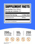 BulkSupplements.com Coenzyme Q10 Powder - Coenzyme Q10 200mg Supplement, Nutritional Supplement - Gluten Free, 200mg per Serving, 50g (1.8 oz) (Pa...