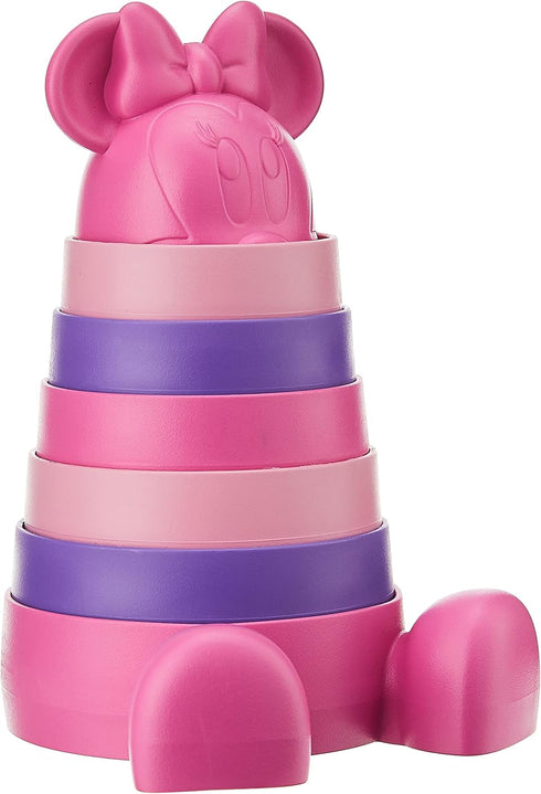 Green Toys Disney Baby Exclusive - Minnie Mouse Stacker, 7 Pieces...