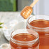 50 Pack 3 Inch Mini Wood Honey Dipper Sticks Set,Honey Stirrer Honey Wand for Honey Jar Dispense Drizzle Honey, 50 Pieces Honeybee Charm Pendants ...