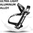 ROCKBROS Bike Water Bottle Holder Alloy Aluminum Bicycle Water Bottle Cage Brackets Bike Cup Holder for Road Mountain Bikes Black...