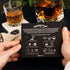 Premium Whiskey Stones Gift Set with 12 Pcs Stones and Bag. Whiskey, Bourbon, Cognac, Scotch,Gin, Wine Beverage. Marble Reusable Ice Cubes. Birthd...
