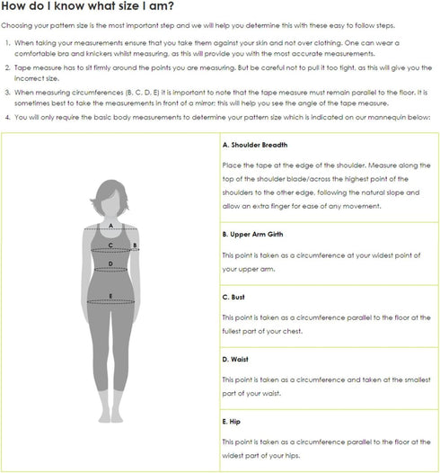 Style Arc Sewing Pattern - Goldie Woven Skirt (Sizes 18-30)...