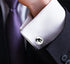 Engraved Tyrannosaurus Rex Cuff Links Tie Bar Set T-REX Cufflinks Gift for Groom Groomsman...