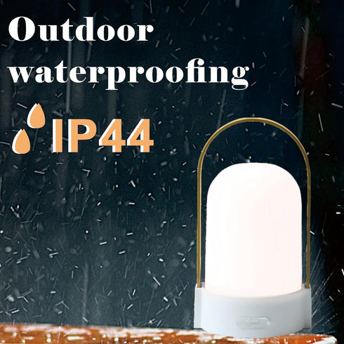 Portable Rechargeable Lamp Indoor Outdoor Emergency Light Battery Powered Lamp Outdoor Rechargeable Lamp Handheld Camping Lantern Portable Nightli...