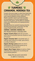 Herbal Cup Ayurveda Turmeric Tea, Organic Cinnamon Moringa, No Caffeine Herbal Supplement (16 Count, Pack of 1)...