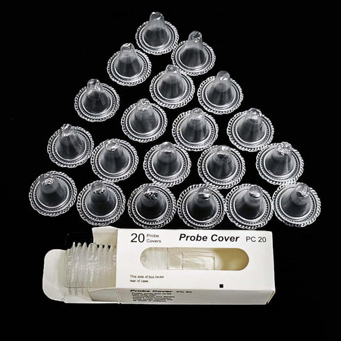 Disposable Ear Thermometer Probe Covers - 100pcs Upgraded Version Thermometers Lens Filters Refill Caps for All Braun Thermometer Digital Thermome...