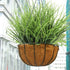 DVGUN Artificial 4 Count Pack of 4 - Artificial Plastic Outdoor UV Resistant Faux Garden Resistant Wheat Grass Greenery for House Plants Bushes Sh...