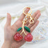 Cherry Bag Charms Purse Charms For Handbags Cute Cherry Keychain Accessories Gifts For Women Teen Girls Purse Cherms For Handbags Cherry Charm Che...