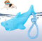 Dog Floating Toy, Dog Chew Toy for Aggressive Chewers, Pool Toy with Rope for Interactive Fetch & Play, Dog Beach Toy Set (Shark)...