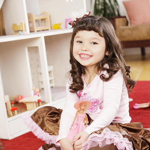 36 Pcs Doll Clothes for 11.5 inch Doll Include 1 The Movie Pink Dress 1 Sequn Outfits 1 Winter Set 3 Fashion Dress 1 Shawls 14 Makeup Kit 1 Hat 12...