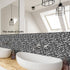 funlife 10Pcs Peel and Stick Tile Backsplash for Kitchen, Self-Adhesive DIY Waterproof Stickers, Vinyl Wall Decals Bathroom Decor, Mosaic Creative...