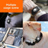 Waterproof Pet Airtag Dog Collar Holder Airtag Keyring, Anti-lost Shock Resistant Air Tag Holder Hard TPU Airtag Dog Collar Case for Key,Backpack,...