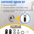 Dreyoo Cartridge Repair Kit Replacement for 96988, Repair Kit Compatible with Moen 1222/1222B Single Handle Cartridge Tub and Shower Faucets, Bath...