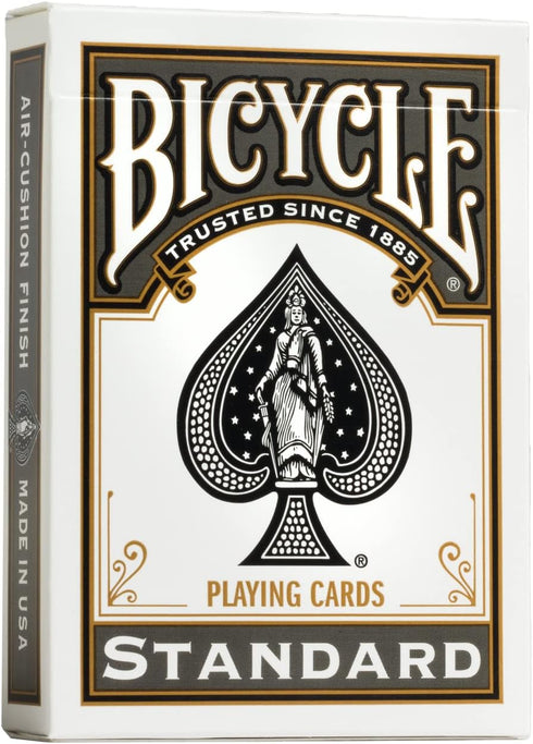Bicycle Black Playing Cards, Standard Index, 1 Deck...