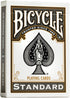 Bicycle Black Playing Cards, Standard Index, 1 Deck...