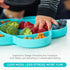 grabease Silicone Suction Plate for Baby & Toddler Self-Feeding, 6-Section Dish With Stay-Put Grip, BPA and Phthalates-Free, Dishwasher and Microw...