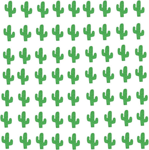 Glitter Green Cacti Confetti Decoration for Fiesta Engagement,Wedding, Bridal Shower, Bachelorette Party Decorations,100Pcs/pack (Green Cacti)...