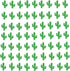 Glitter Green Cacti Confetti Decoration for Fiesta Engagement,Wedding, Bridal Shower, Bachelorette Party Decorations,100Pcs/pack (Green Cacti)...