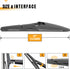 10 Inch Rear Wiper Blade Replacement for TOYOTA RAV4 2018 2017 2016 2015 2014 2013 Highlander 2022 2021 2020 Jeep Compass 2021 2020 2019 2018 -Gen...