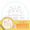 Nursery Embroidery Pattern Transfers (set of 10 hoop designs!)...