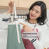 V-shine Women Kitchen Apron with Hand Wipe Pockets Adjustable Neck for Cooking Baking...