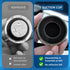 2Pcs Car Suction-Cup Blind Spot Mirror, 360° Wide Angle HD Glass Convex Side Rearview Mirror for Cars SUVs, Vans, and Trucks - Universal Automotiv...