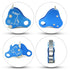 SOB Climbing Fall Protection Belay Device Ascender Protect Aluminum Magnesium Alloy Climbing Ascent Rope Grip Clamp for Mountaineering Rock Climbi...