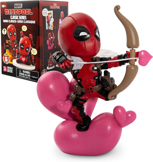 YuMe Deadpool Classic Series Hero Box - Blind Box, 2" to 4" Collectible Toy Figurines, Marvel Superhero Movie Inspired Toy Figure Set, Fun Gifts f...