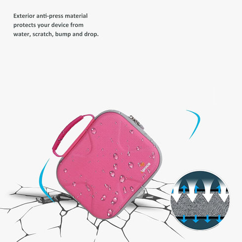 Aproca Hard Travel Storage Case, for Hi-Spec 27pc 3.6V Pink USB Small/Pink Power 3.6V Cordless Power Electric Screwdriver Set...