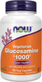 NOW Supplements, Glucosamine '1000' (GreenGrown® Glucosamine), Vegetarian, 90 Veg Capsules...