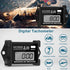 Digital Tachometer Small Engine Tach Hour Meter, Inductive Tacho Gauge, Total Time, Job Timer, RPM Meter, for Snowmobile Skis Motor Bike Go Kart L...