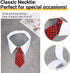 Segarty Dog Neck Tie Large, 6 Pack Adjustable Cute Pet Ties Collars Grooming Accessories Formal Wedding Costume Black Red Dog Necktie Collar Set f...