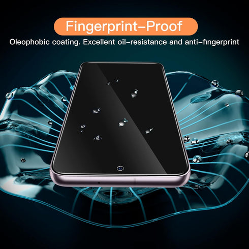 JETech Screen Protector for Samsung Galaxy S23+ / S23 Plus 5G 6.6-Inch, Tempered Glass Film, Fingerprint ID Compatible, HD Clear, 3-Pack...