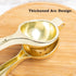 Agirlvct Lemon Squeezer, Heavy Duty Zinc Manual Lemon Juicer, Threaded Groove Fresh Small Oranges Limes Juicer Hand Press Manual Press for Home Re...
