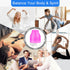 Essential Oil Diffuser, 110ml Colorful Aromatherapy Diffuser with 8 Colors Lights, Adjustable Mist Mode, Waterless Auto Off, Stocking Stuffers for...