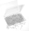 1000 Pcs 5mm Open Jump Rings Silver Plated Jump Rings for Jewelry Making Single Ring Bulk for DIY Craft Earring Necklace Bracelet Pendant Choker J...