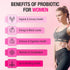 Vaginal Probiotics, 70 Billion CFU Probiotics for Women, & prebiotic & D-Mannose, 13-in-1 Womens Probiotic for Vaginal, Urinary, pH Balance, Immun...