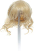 Reborn Wigs for Reborn Toddler Dolls Curly Short Blonde Hair Reborn Doll Wig Soft Wig Hair Golden Suit for Head Circumference 48cm 19 inch 24-28 i...