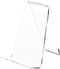 Plymor Clear Acrylic Book Easel with 1.125" Flat Ledge, 3.625" W x 4.25" D x 4.875" H (2 Pack)...