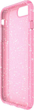Speck 103123-6603 Products Presidio Clear + Glitter Case for iPhone 8 Plus (Also fits 7 Plus and 6S Plus/6 Plus), Bella Pink With Gold Glitter/Bel...