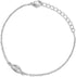 BLOSSOM & HUE Tiny Evil Eye Bracelet In Sterling Silver 18K Gold Filled...