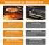 UBeesize 2 Pack Large Copper Oven Liners for Bottom of Oven BPA and PFOA Free, 16x24 Inch Thick Heavy Duty Non Stick Teflon Oven Mats for Electric...