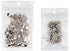 100 Sets 12MM Silver Star Rivets for Leather Star Rivet Studs Garment Rivets Leather Rivets Studs and Spikes for Leather Craft Clothing Bags Belts...