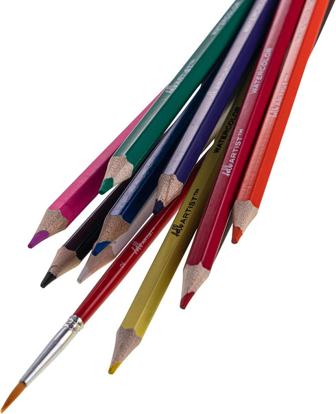 Hello, Artist! Watercolor Pencil Set 11 Pieces, Multi...