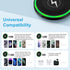 15W Wireless Charger Pad with Adapter Fast Charging for Motorola G Power 2024 Edge 50 Ultra, Wireless Charging Station for Samsung Galaxy S24 Ultr...