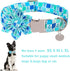 Dog Collar with Flower, Comfortable Cotton Summer Dog Flower Collar, Durable Metal Buckle Cute Pet Collar for Large Girl Boy Dog, L, Neck 16-24in...